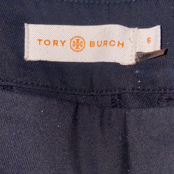 TORY BURCH Front Navy CALLIE SKINNY Ankle Pant sz6 - Picture 3 of 8